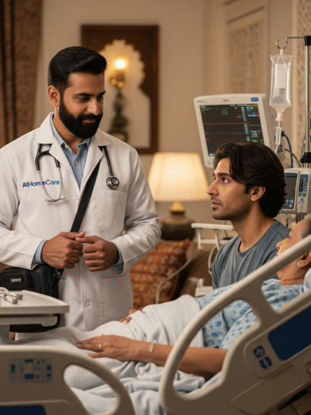 Experienced doctors visit your home in Gurgaon—offering expert care, timely diagnosis, and compassionate support for bedridden, elderly, or post-surgery patients in complete comfort.